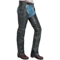 River road vintage leather womens chaps