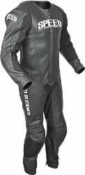 Speed and strength triple crown 1 piece leather race suit