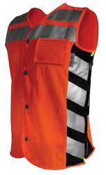 Missing link mens meshed up safety vests