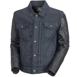 Roland sands design honcho leather-textile jacket