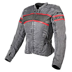 Speed and strength american beauty textile-leather womens jacket