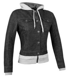 Speed and strength fast times denim womens jacket