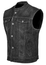 Speed and strength soul shaker denim vest