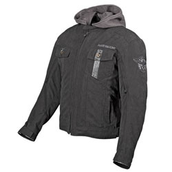 Speed and strength stars and stripes textile jacket