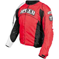 Speed and strength top dead center textile jacket