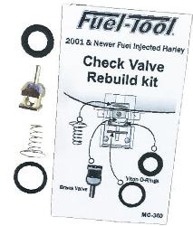 Fuel-tool check valve rebuild kit