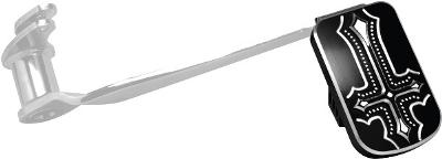 Precision billet products billet brake lever pad