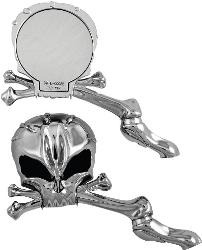 Harddrive parts skull alloy mirrors