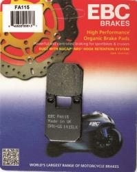 Ebc aftermarket caliper brake pads