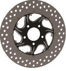 Harddrive parts two-piece brake rotors