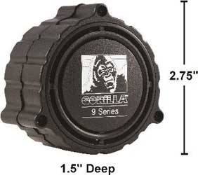 Gorilla 9000 cycle alarm with remote transmitter