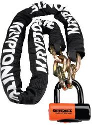 Kryptonite new york chain with evolution series 4 disc lock