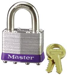 Master lock laminated steel padlock