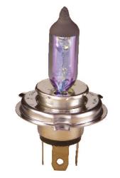 Candlepower halogen bulbs