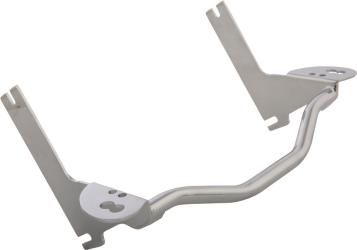 Harddrive parts passing lamp brackets