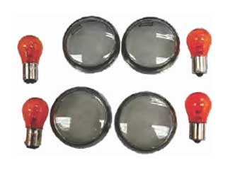 Harddrive parts smoked turn signal lens kits