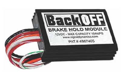 Signal dynamics backoff products backoff brake hold module