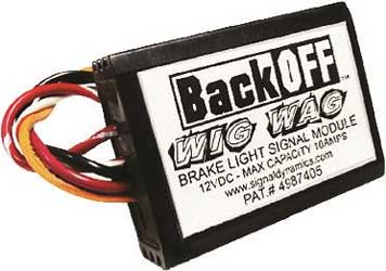 Signal dynamics backoff products backoff wig wag module
