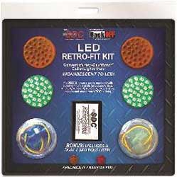 Signal dynamics backoff products h-d turn signal led retro fit kits