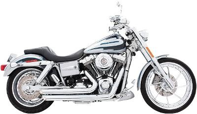 Freedom performance exhaust amendment systems for dyna fxd