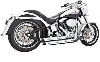 Freedom performance exhaust amendment systems for softail fls/fxs