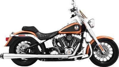 Freedom performance exhaust american outlaw dual systems for softail