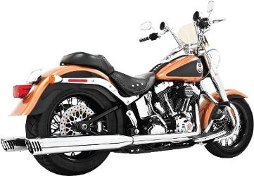 Freedom performance exhaust racing dual systems for softail