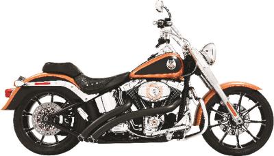 Freedom performance exhaust radical radius systems for softail fls/fxs