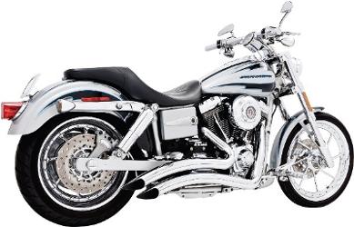 Freedom performance exhaust sharp curve radius systems for dyna fxd