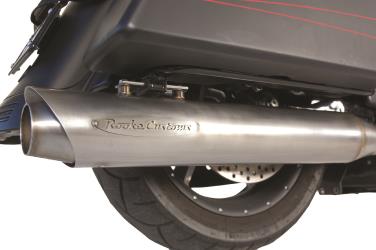 Rooke customs bagger exhaust