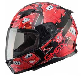 Gmax gm49y youth attack full face street helmet