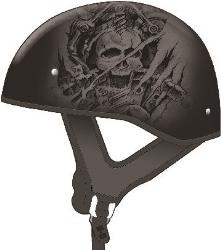 Gmax gm65 naked tormentor half helmet