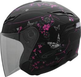 Gmax gm67 butterfly open face helmet