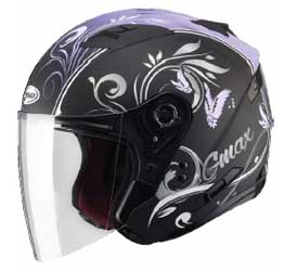 Gmax of77 butterfly open face helmet