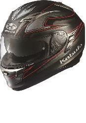 Kabuto kamui fluente full face helmet with inner shield