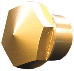 Accutronix brass fork stem nut