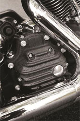 Esteves motorcycle design transmission covers