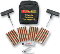 Stop & go tubeless t handle tire repair kit
