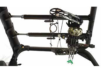 Quickdraw overhead bow rack