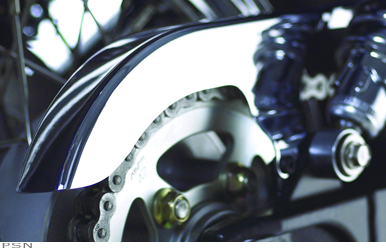 Chain guard - chrome