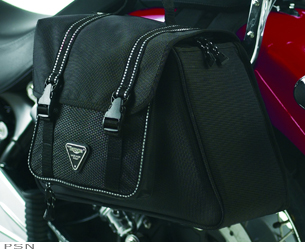 Fabric saddlebags