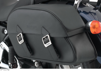 Leather saddlebags - classic