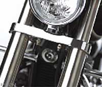 Lower yoke cover - chrome