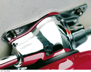 Number plate bracket - chrome