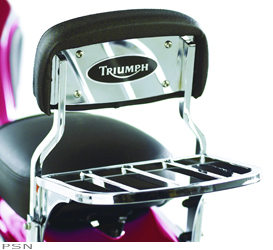 Short sissy bar w/ luggage rack