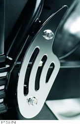 Single seat finisher kit - chrome