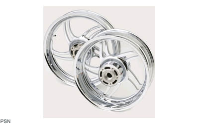 Chrome wheels