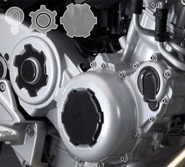 ZTechnik Комплект накладок карбоновых F800 Z8703