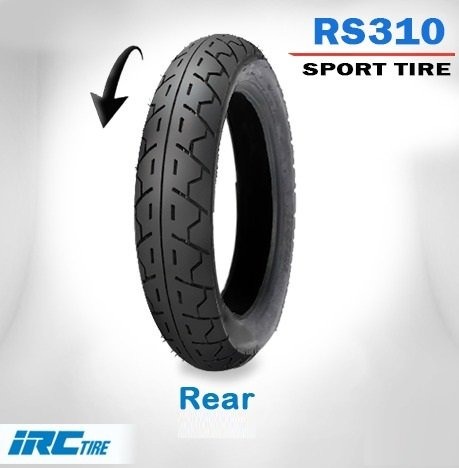 Покрышка IRC RS-310 120/80-18 62H TL Rear
