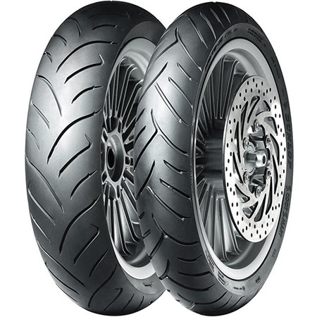 Моторезина Dunlop ScootSmart 110/100 -12 67J TL Передняя (Front)